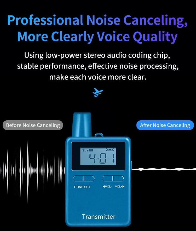 Simultaneous Interpretation System Intelligent Noise Reduction ระบบแปลภาษาพร้อมกันการประชุมธุรกิจแบบ One-to-Many(图11)